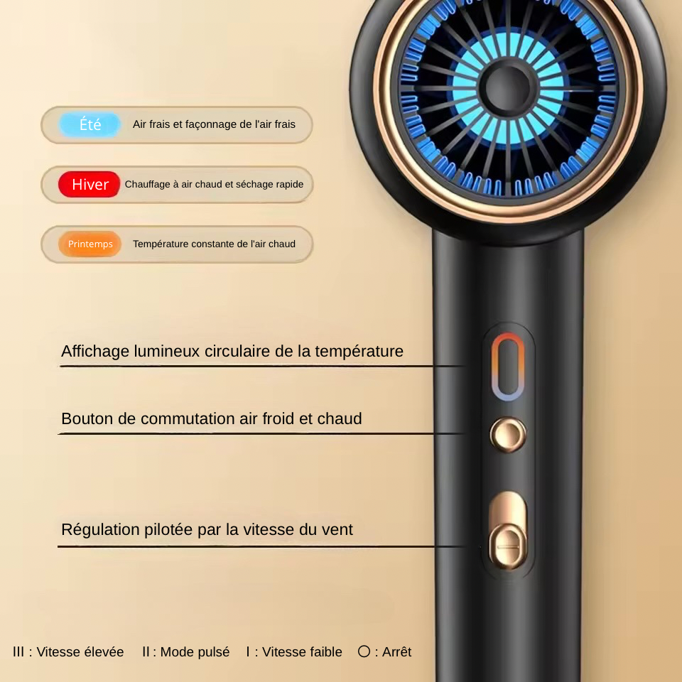 TIVIA AIRPRO - Sèche cheveux compact