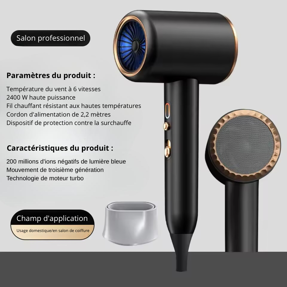 TIVIA AIRPRO - Sèche cheveux compact