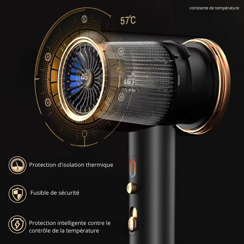 TIVIA AIRPRO - Sèche cheveux compact