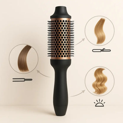 TIVIA GLOWPRO - Brosse chauffante multifonctions TIVIA