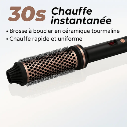 TIVIA GLOWPRO - Brosse chauffante 3 en 1 TIVIA