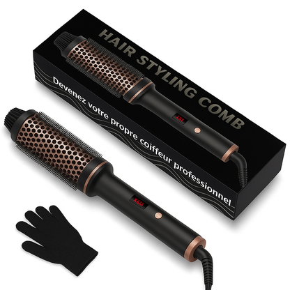 TIVIA GLOWPRO - Brosse chauffante 3 en 1 TIVIA