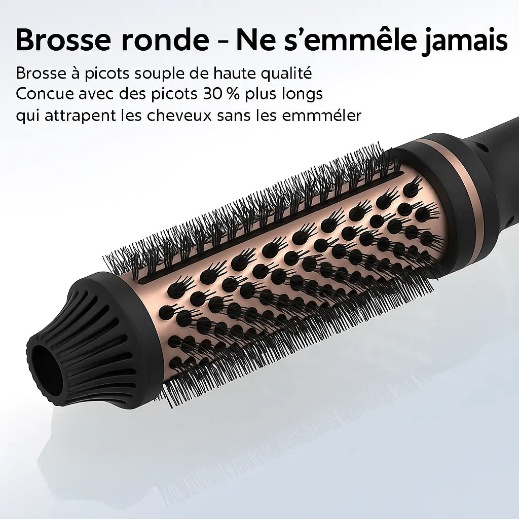 TIVIA GLOWPRO - Brosse chauffante multifonctions TIVIA