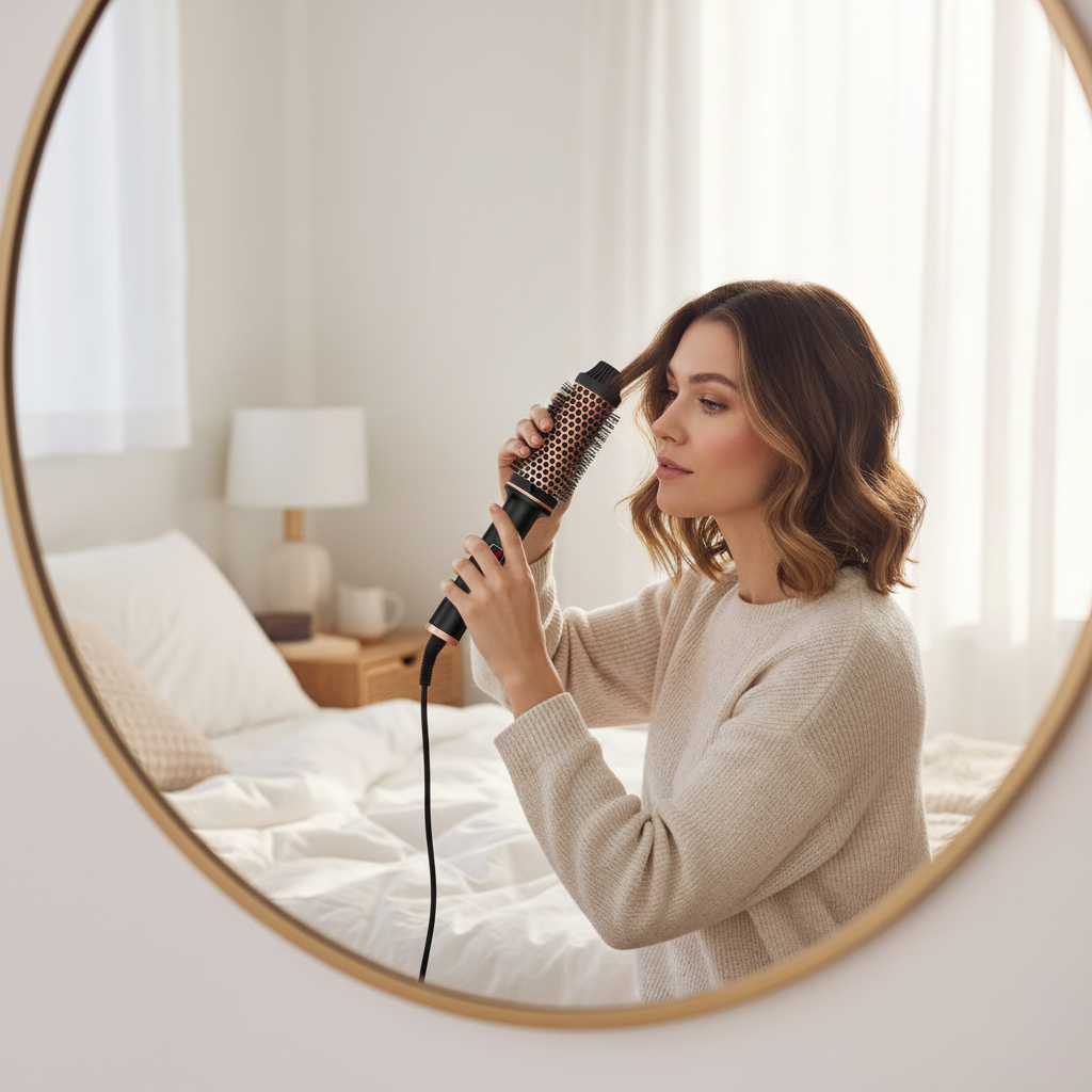 Brosse chauffante 3 en 1 - TIVIA GLOWPRO TIVIA